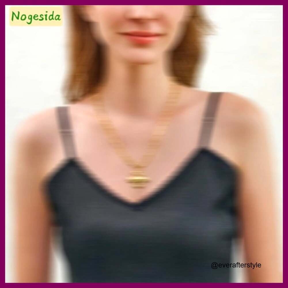 14K Gold/Silver Plated Chunky Cross Pendant Necklace Paperclip Chain - Picture 7 of 7